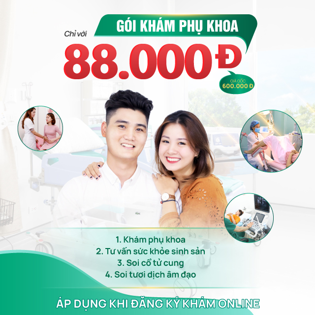 gói khám phụ khoa 88k